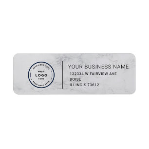 Elegant Custom Business Return Address Label