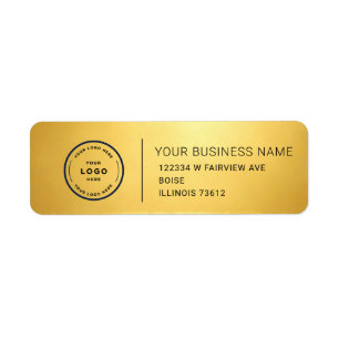 Elegant Custom Business Return Address Label