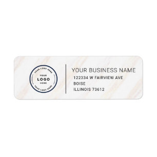 Elegant Custom Business Return Address Label