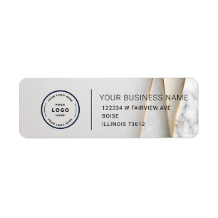 Elegant Custom Business Return Address Label