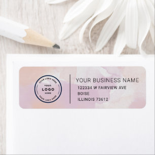 Elegant Custom Business Return Address Label