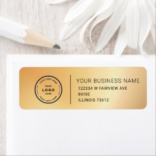 Elegant Custom Business Return Address Label