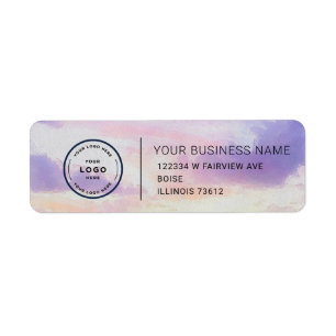 Elegant Custom Business Return Address Label