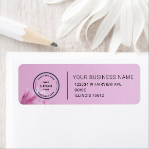 Elegant Custom Business Return Address Label