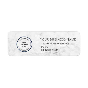 Elegant Custom Business Return Address Label