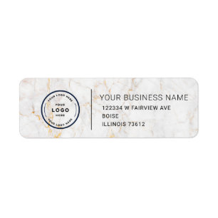 Elegant Custom Business Return Address Label