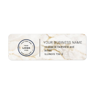 Elegant Custom Business Return Address Label