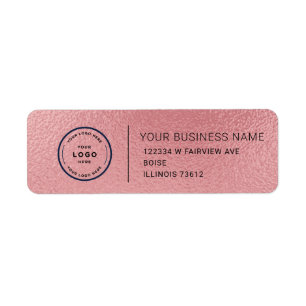 Elegant Custom Business Return Address Label