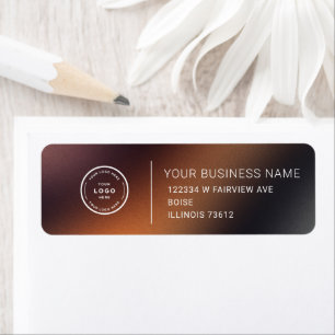 Elegant Custom Business Return Address Label