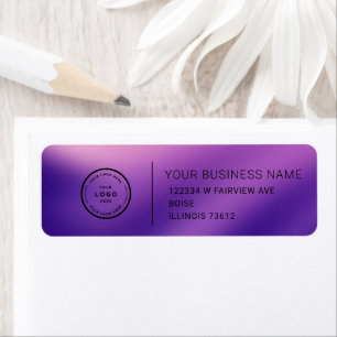 Elegant Custom Business Return Address Label