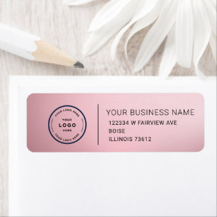 Elegant Custom Business Return Address Label