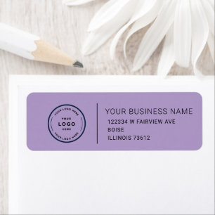 Elegant Custom Business Return Address Label