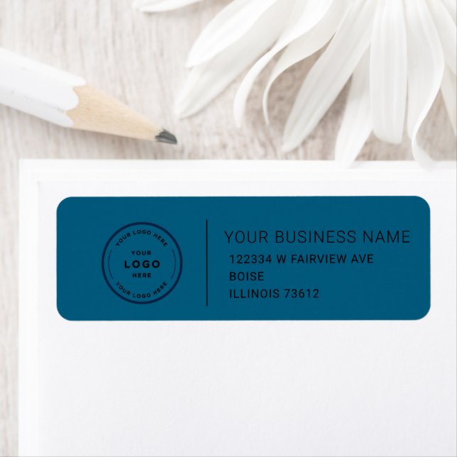 Elegant Custom Business Return Address Label (Insitu)