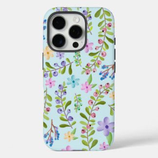 Elegant Custom Floral Photo iPhone 16 Pro Case