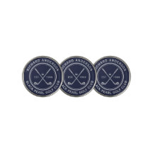 Elegant Custom Golf Club Name Navy Blue