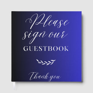 Elegant Custom Guest Book