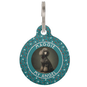 Elegant Custom Kitten Owner Gift Memphis Pet Tag