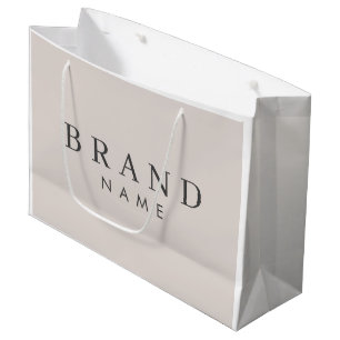 Elegant Custom Large Shopping Bag