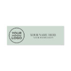 Elegant custom Logo Employee magnetic, safety pin