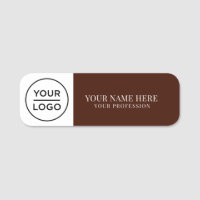 Elegant custom Logo Employee magnetic, safety pin