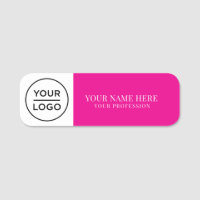 Elegant custom Logo Employee magnetic, safety pin