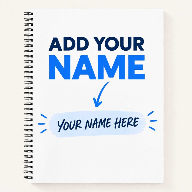 Elegant Custom Name Notebook (Creator Uploaded)