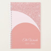 Elegant Custom Pageant Planner - Rose Gold Glitz