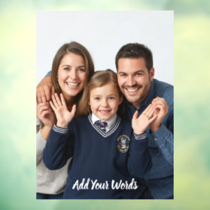 Elegant Custom Photo & Text Personalised