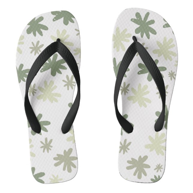 Elegant & Custom Printed Family Flip Flops (Footbed)