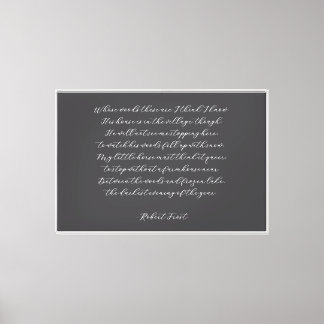 Elegant Custom Quote Poem Calligraphy Wall Art