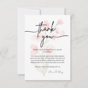 Elegant Custom Thank You Card