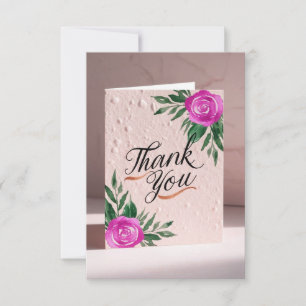 Elegant Custom Thank You Card for Any Occasion
