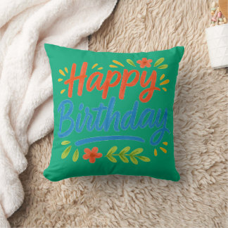 Elegant Custom Throw Pillow | Durable design
