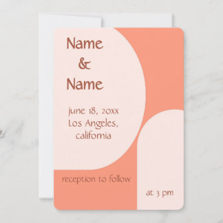 Elegant Custom Wedding Invitation 9