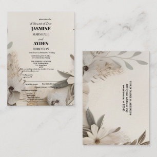 Elegant Custom Wedding Invitations 
