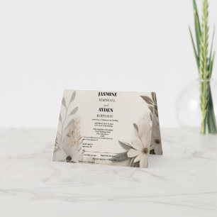 Elegant Custom Wedding Invitations 