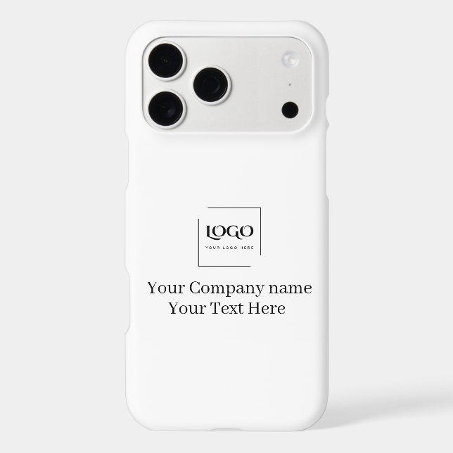 Elegant custom your logo template (Back)