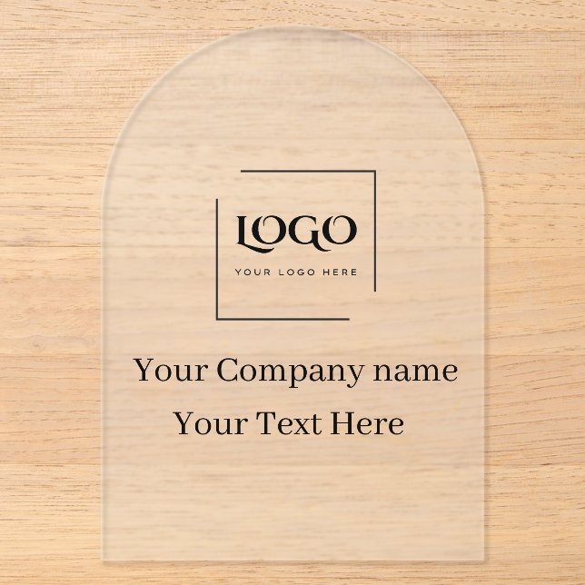Elegant custom your logo template (Front)