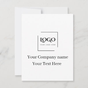Elegant custom your logo template