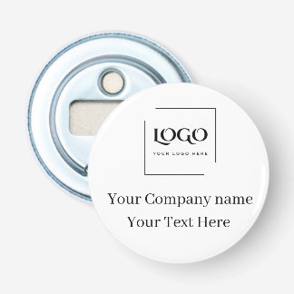 Elegant custom your logo template bottle opener