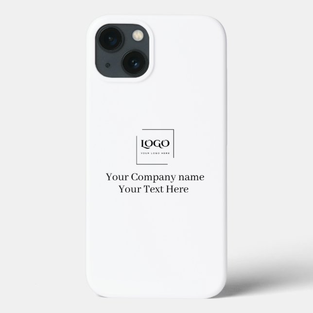 Elegant custom your logo template Case-Mate iPhone case (Back)