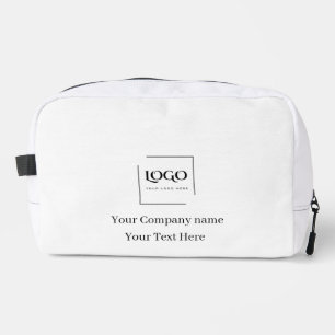 Elegant custom your logo template dopp kit