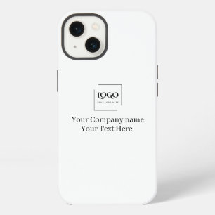 Elegant custom your logo template iPhone 13 case