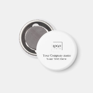Elegant custom your logo template magnet