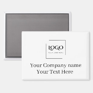Elegant custom your logo template magnet