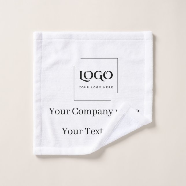 Elegant custom your logo template wash cloth (Wash Cloth)