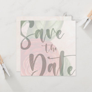 Elegant Customisable Save the Date Template