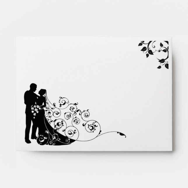 Elegant Customisable WEDDING ENVELOPES (10) (Front)