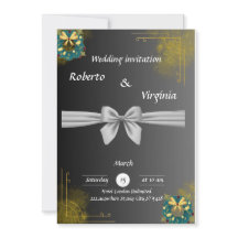 Elegant & Customisable Wedding Invitation