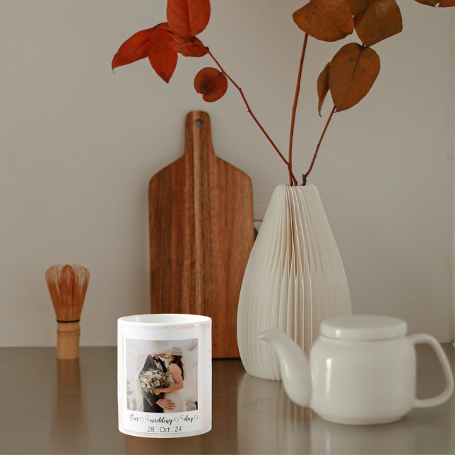 Elegant Customised Wedding Photo  Coffee Mug (Creator Uploaded)